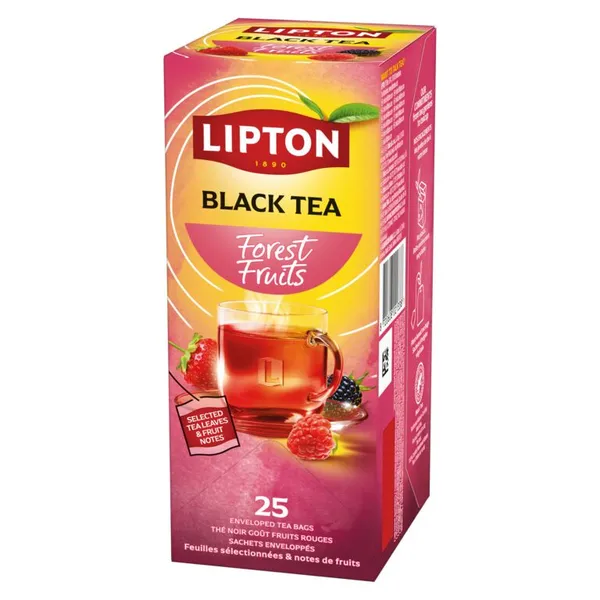Puuviljatee LIPTON, Metsamarja, 25 tk x 1,6g
