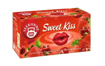 Puuviljatee Sweet Kiss 20 x 2,25g, TEEKANNE, teekott ümbrikus