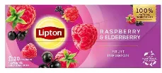 Puuviljatee vaarika-aroonia,  20tk, 32g, LIPTON