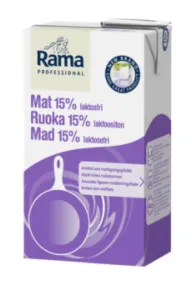 RAMA Köögikoor,laktoosivaba, 15% 1L