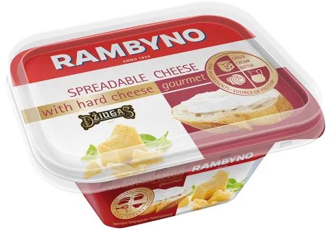 RAMBYNO  Määrdejuust Dziugas juustuga, rasva 50 % 175 g