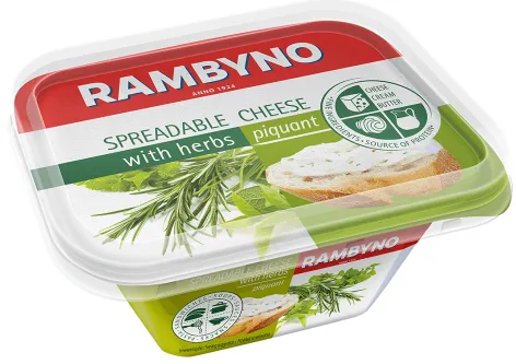 RAMBYNO Määrdejuust maitserohelisega,  rasva 50 % 175 g