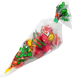 Redīsi sarkanie fas., 2.šķ., 125g, gab