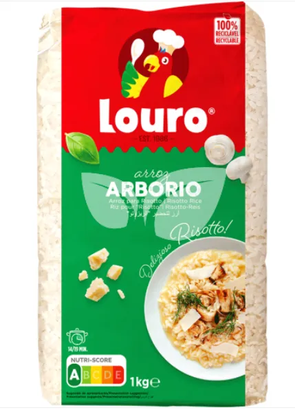 Rīsi Risotto LOURO Arborio, 1kg