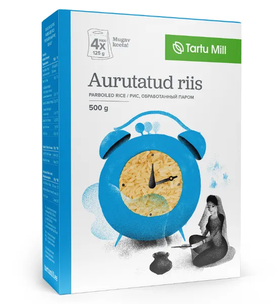 Aurutatud riis TARTU MILL 1kg