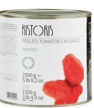 Kooritud tomatid RISTORIS, tomatimahlas, 2500g