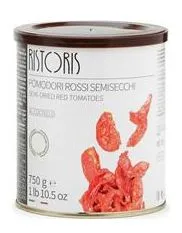 RISTORIS Poolkuivatatud punased tomatid, 750g/450g