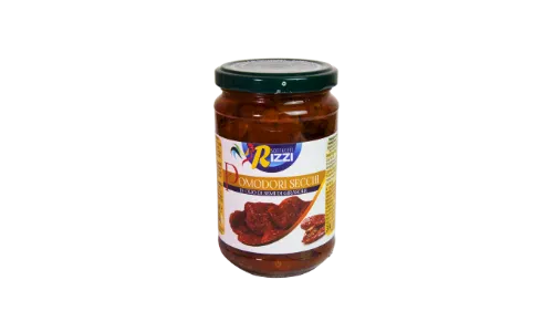 RIZZI Päikesekuivatatud tomatid, päevalilleõlis, 280g/162g