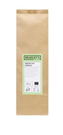 Roheline tee Bradley's orgaaniline Sencha 100g