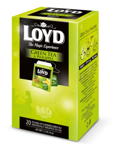 Zaļā tēja LOYD ar ananāsu g. FS 20x1,7g