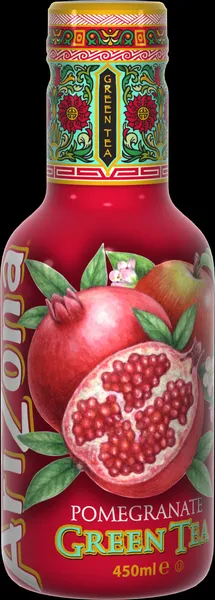 Rohelise tee jook ARIZONA, Granaatõun, 0.45l PET