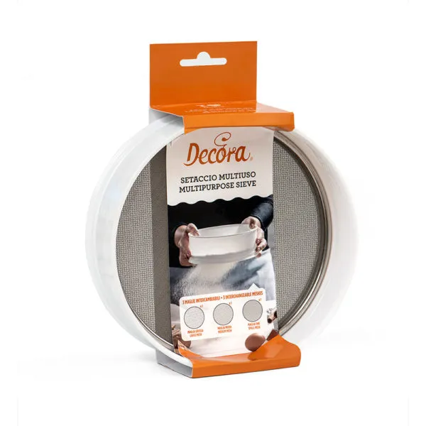 Roostevaba võrk DECORA vahetatav plastikraamiga D20 X 7H cm