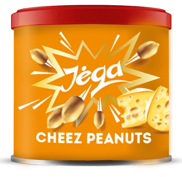 Röstitud maapähklid JEGA, juustu maitsega, 140 g