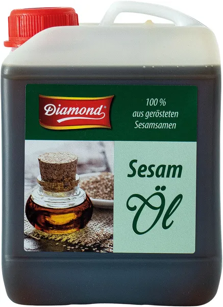 Seesamiseemneõli DIAMOND, röstitud seesamiseemnetest, 2,5L