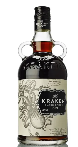 Rum KRAKEN Black Spiced 40%vol, 1L,R20/146598/2