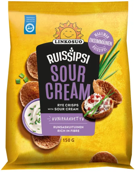 Rye-Crisps LINKOSUO Hapukoore 150g