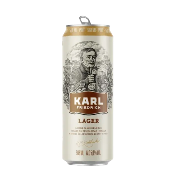 Alus KARL FRIEDRICH, 5%, bundžā, 0.568l (DEP)
