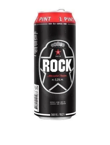 Alus ROCK, 5,3%, bundžā, 0.568l (DEP)