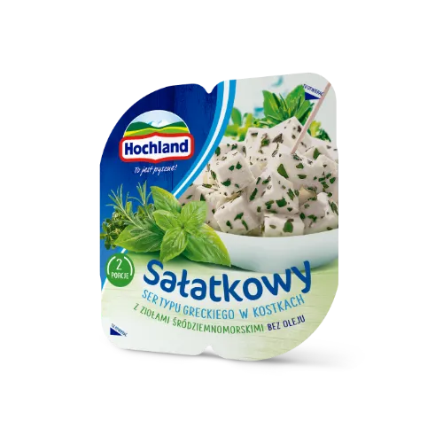 Salatijuust HOCHLAND Vahemere ürtidega 24% 135g