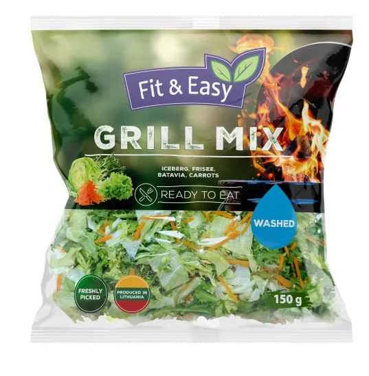 Salatisegu FIT&EASY, Grill Mix, 150g, TK