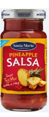Ananāsu salsa Santa Maria 230g