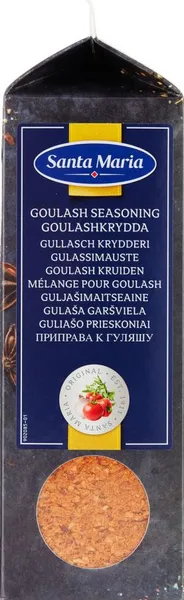 Gulaša garšviela 670 g, Santa Maria, Tetrapaka