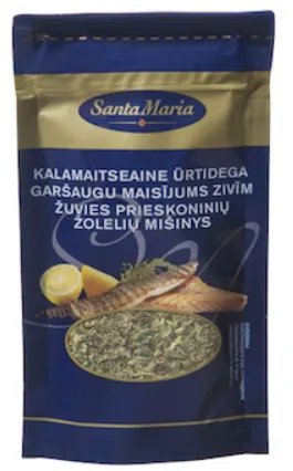 Garšviela Santa Maria zivīm ar garšaugiem 15g