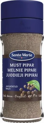 Must pipar jahvatatud purk , 35g, SANTA MARIA