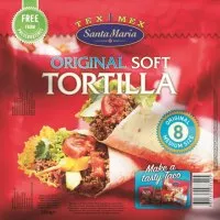 Nisutortilla SANTA MARIA, Original Soft, 20 cm, 8 tk, 320 g