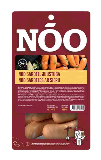 Sardell NÕO, juustuga, 450g
