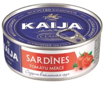 Sardiinid tomatikastmes EO Kaija 240g