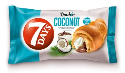 Sarvesai 7DAYS, kakao- ja kookospähklitäidisega, 60g