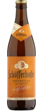 Hele õlu Hefeweizen, SCHÖFFERHOFER, 500 ml pudel
