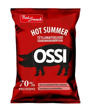 Tšillimaitselised seakamarakrõpsud, OSSI, 40 g