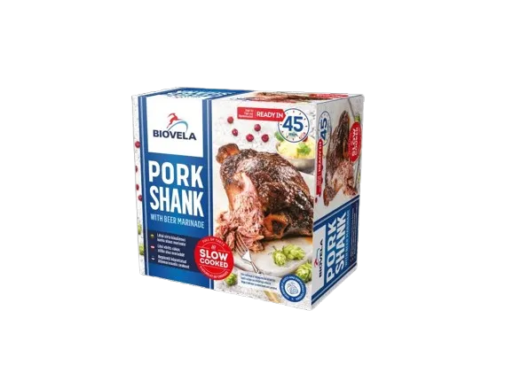 Seakoot BIOVELA, aeglaselt küpsetatud õllemarinaadis, ~1,5kg