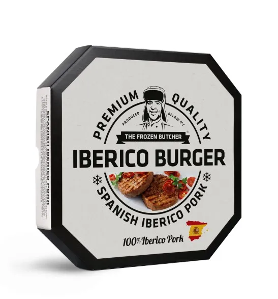 Sealiha burger THE FROZEN BUTCHER, Iberico, külmutatud, 125g x 2tk, pakk