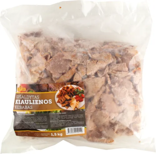 Sealiha kebab, viilutatud, külmutatud, 1,5 kg