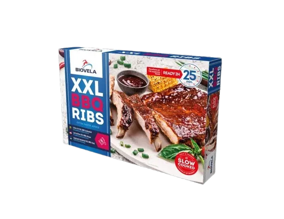 Searibi BIOVELA, XXL, eelküpsetatud BBQ marinaadis, 900g