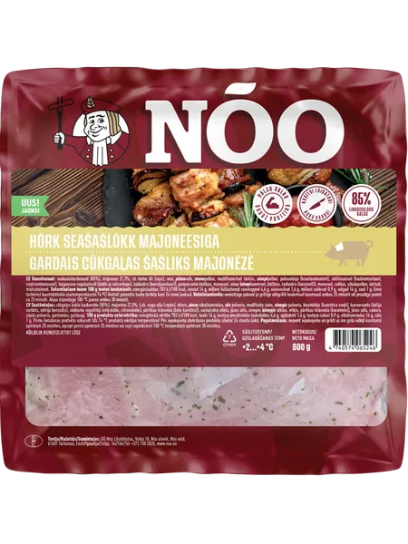 Hõrk seašašlõkk majoneesiga, NÕO, 800 g