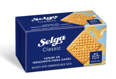SELGA Kondenspiimamaitselised küpsised 180g