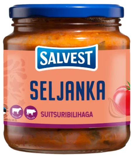 Seljanka suitsuribilihaga SALVEST 530g