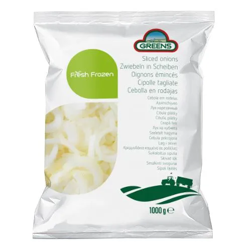 Sibul GREENS viilutatud, IQF, külmutatud, 1kg