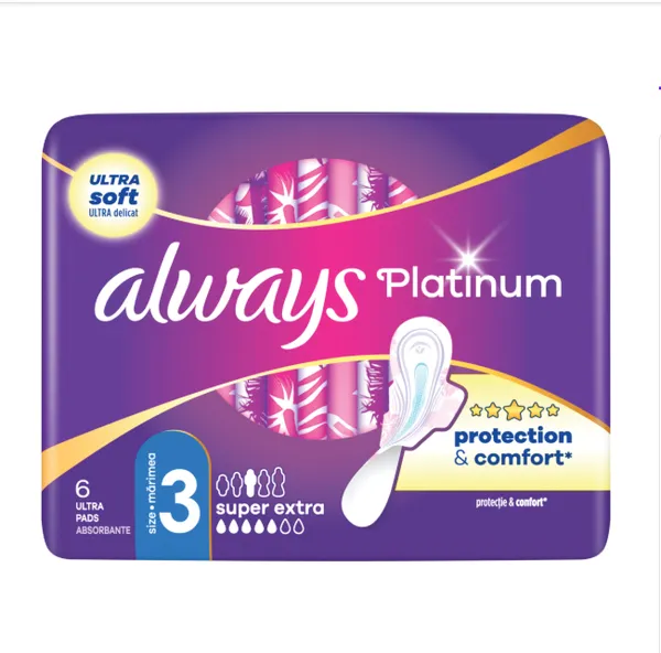 Sidemed ALWAYS Platinum Day&Night S3, 6tk