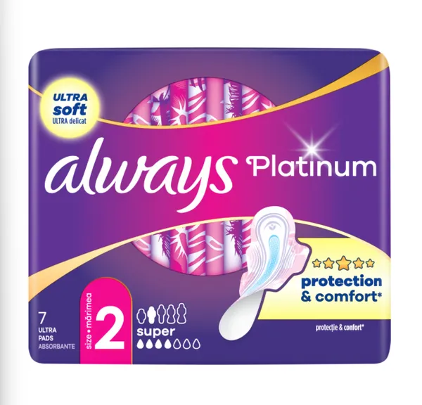Sidemed ALWAYS Platinum Super Plus S2, 7tk
