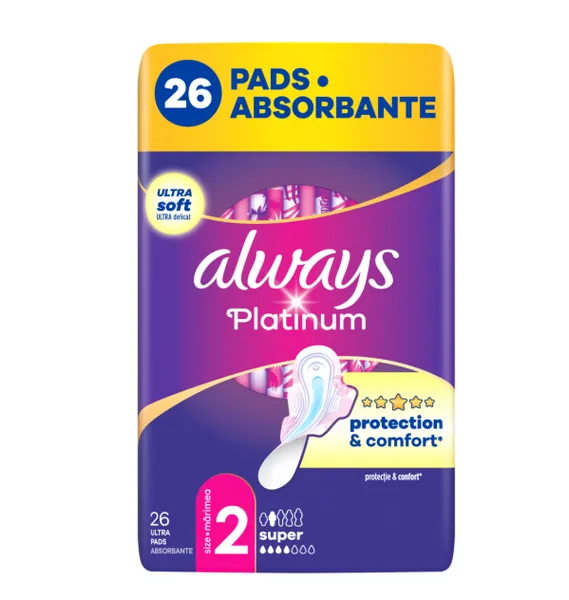 Sidemed ALWAYS Platinum Super S2, 26tk