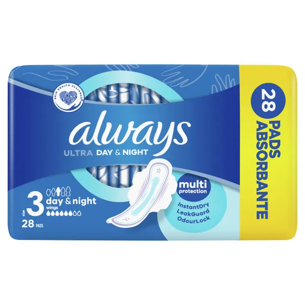 Sidemed ALWAYS Ultra Day&Night S3, 28tk