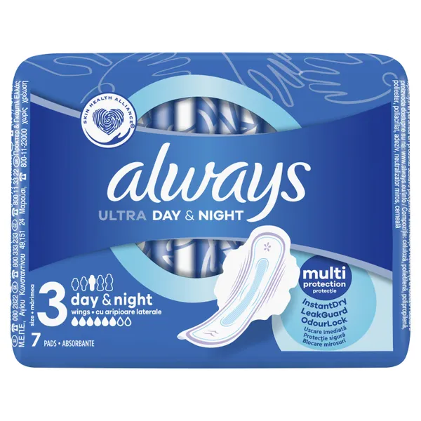 Sidemed ALWAYS Ultra Day&Night S3, 7tk
