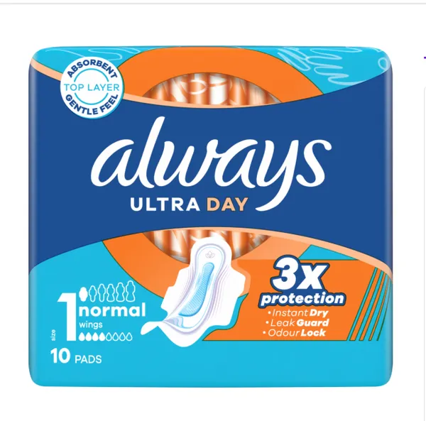 Sidemed ALWAYS Ultra Normal S1, 10tk