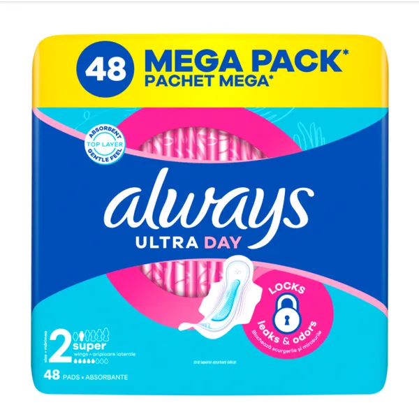 Sidemed ALWAYS Ultra Super Mega Pack S2, 48 tk