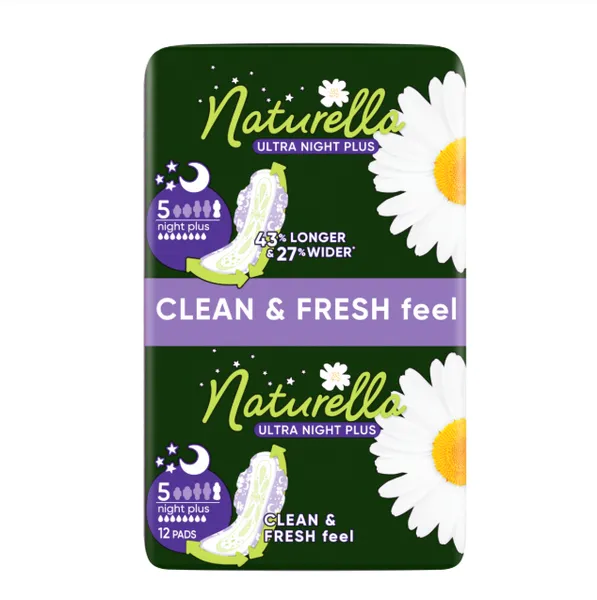 Sidemed NATURELLA Ultra Night Plus S5, 12tk